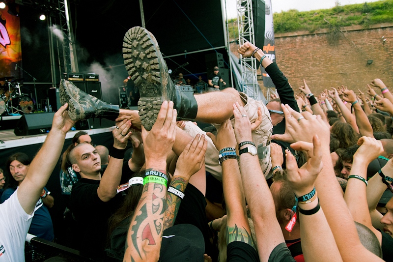 Hatebreed - koncert: Hatebreed ('Brutal Assault 2012'), Jaromer 10.08.2012