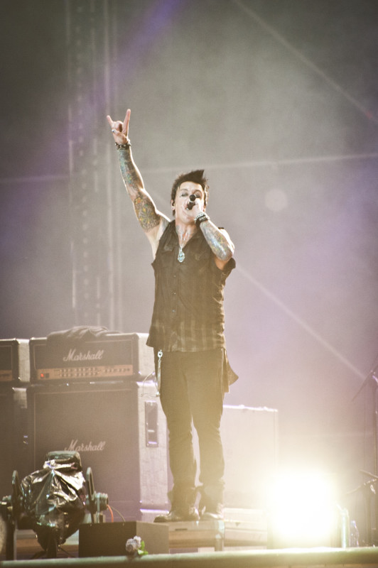 Papa Roach - koncert: Papa Roach ('Przystanek Woodstock 2010'), Kostrzyn nad Odrą 30.07.2010