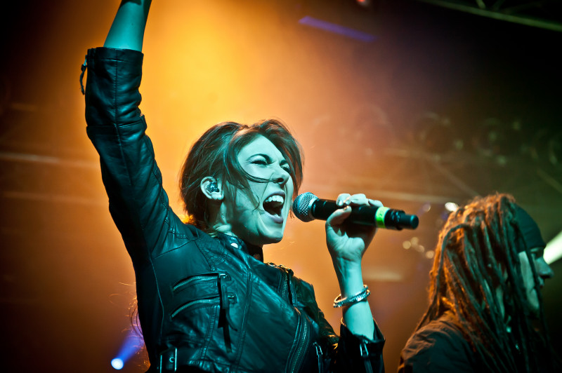 Amaranthe - koncert: Amaranthe, Kraków 'Studio' 6.05.2011