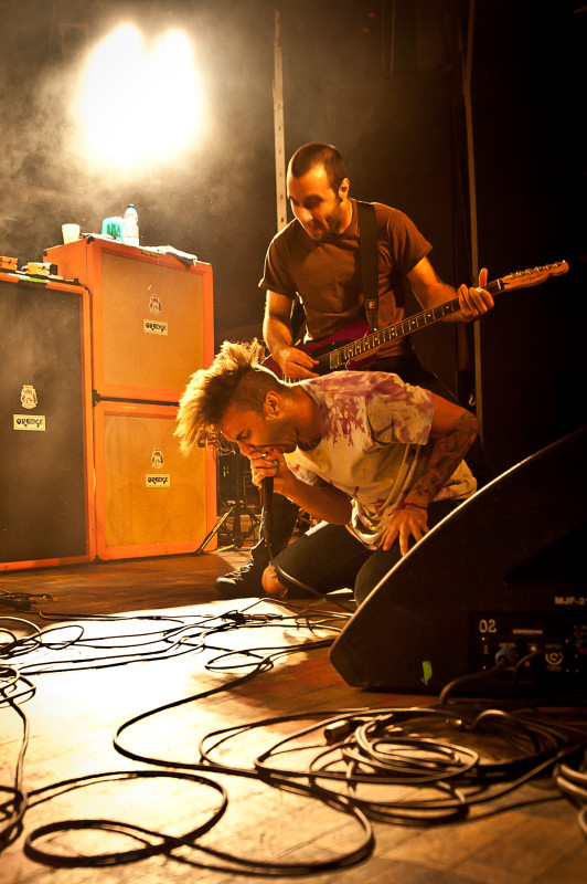 Letlive - koncert: Letlive, Warszawa 'Stodoła' 12.09.2011