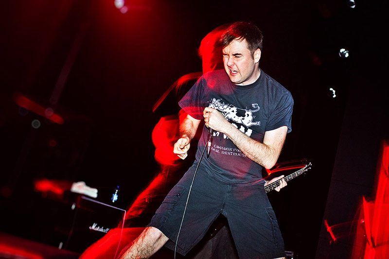 Napalm Death - koncert: Napalm Death, Jablonec nad Nysą 'Eurocentrum' 19.03.2012