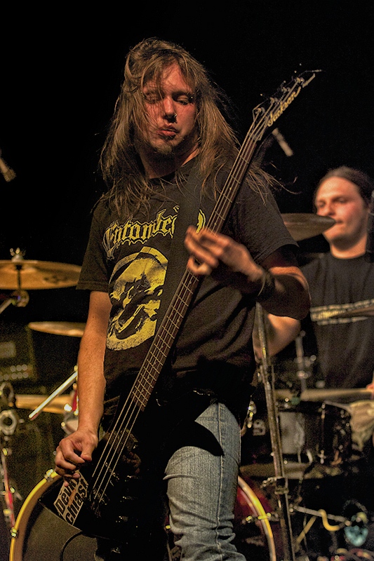 Brutally Deceased - koncert: Brutally Deceased, Ostrawa 'Garage Club' 22.03.2012