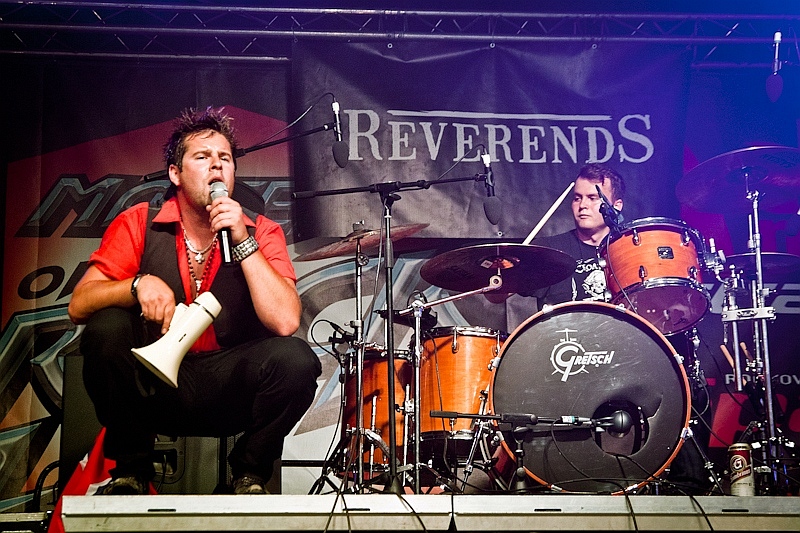 Reverends - koncert: Reverends ('Masters Of Rock 2012'), Vizovice 14.07.2012