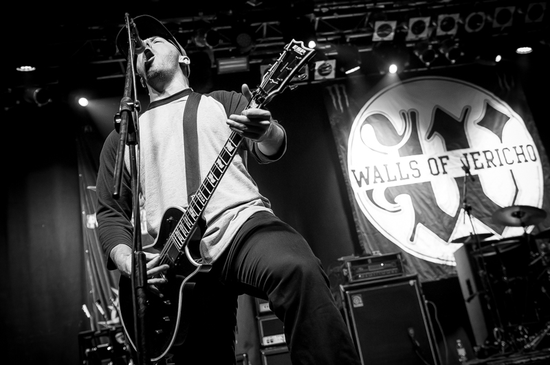 Walls of Jericho - koncert: Walls of Jericho, Warszawa 'Progresja Music Zone' 19.01.2017