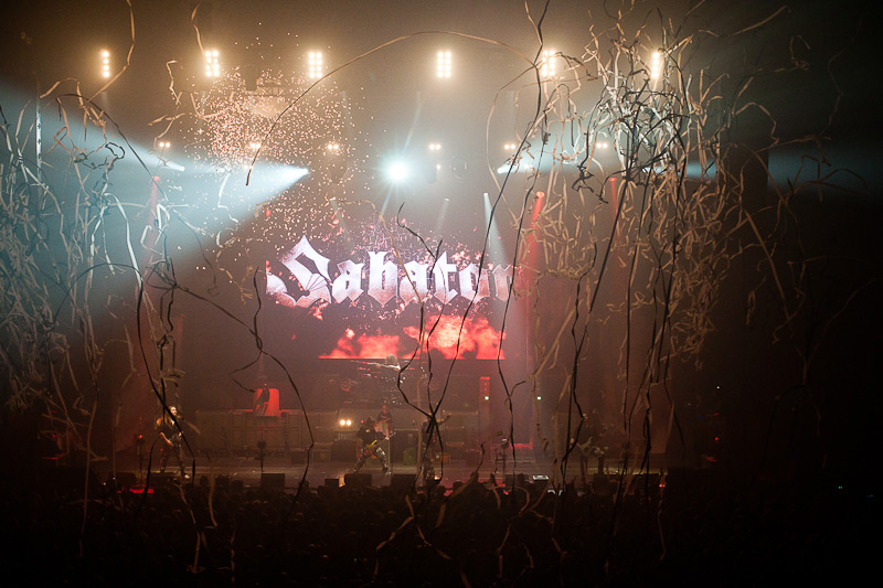 Sabaton - koncert: Sabaton, Wrocław 'Hala Stulecia' 28.02.2017