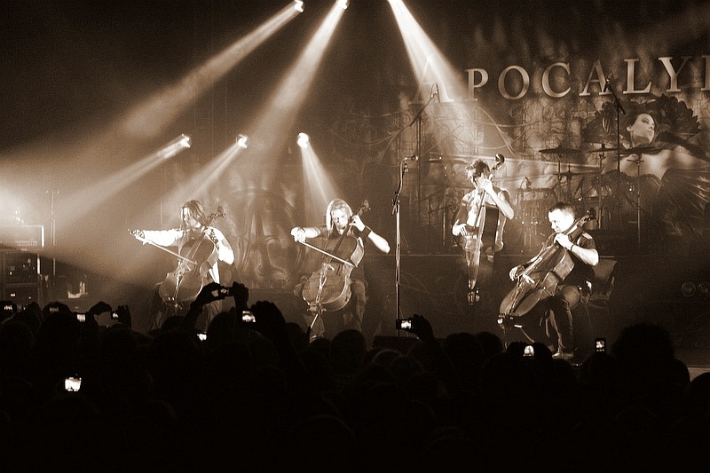 Apocalyptica - koncert: Apocalyptica, Kraków 'Łaźnia Nowa' 24.02.2011