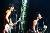 Joan Jett and the Blackhearts - koncert: Joan Jett and the Blackhearts, Duff Mac Kagan's Loaded ('Sweden Rock Festival 2011'), Solvesborg 9.06.2011