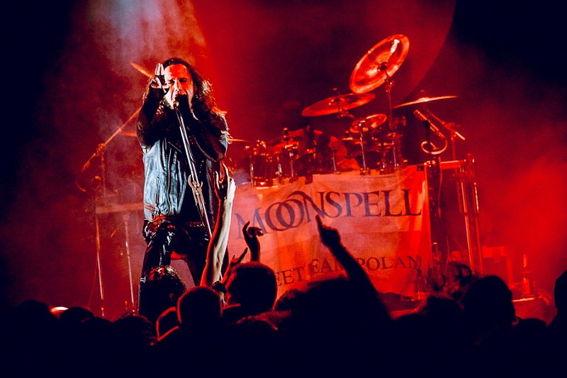 Moonspell - koncert: Moonspell, Warszawa 'Progresja Music Zone' 20.12.2014