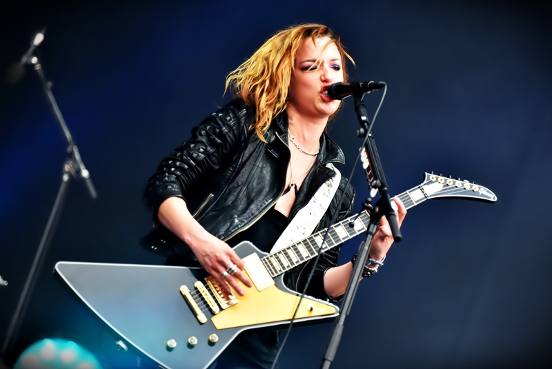 Halestorm - koncert: Halestorm ('Hellfest 2016'), Clisson 17.06.2016