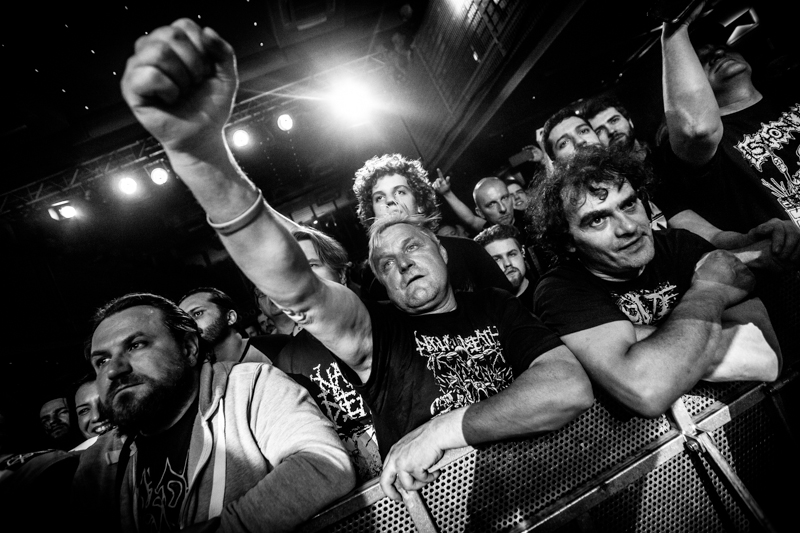 Napalm Death - koncert: Napalm Death, Kraków 'Kwadrat' 4.05.2017