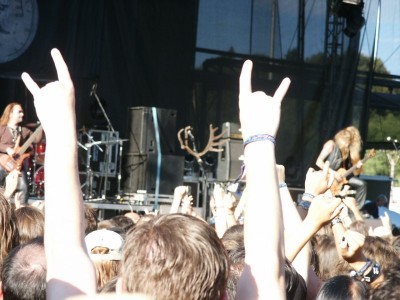 Korpiklaani - koncert: Masters of Rock 2006 (Edguy, Korpiklaani, Metal Church), Czechy 14-16.07.2006