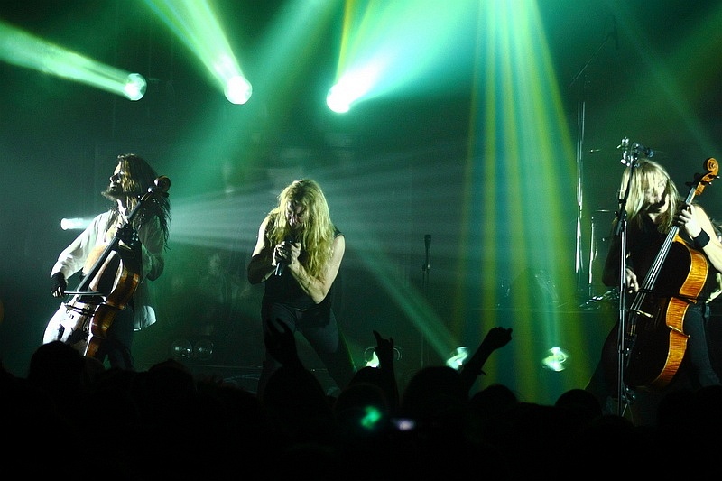 Apocalyptica - koncert: Apocalyptica, Kraków 'Łaźnia Nowa' 24.02.2011