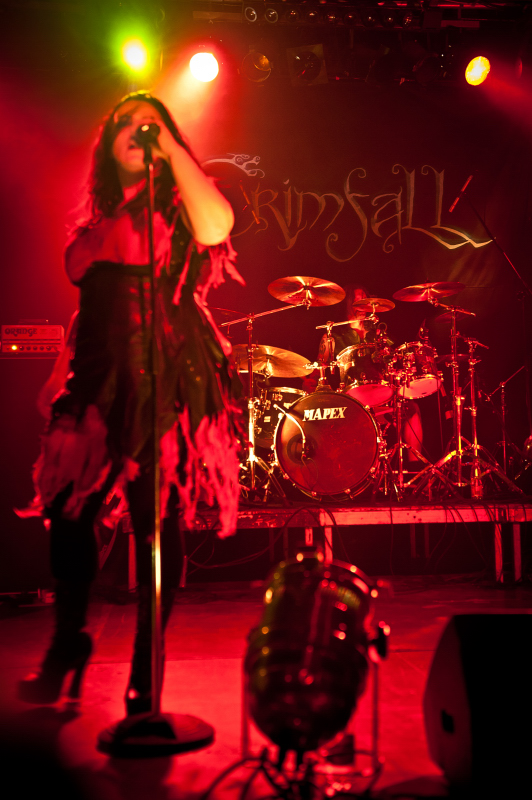 Crimfall - koncert: Crimfall ('Dead Tyrants Tour 2011'), Warszawa 'Progresja' 7.12.2011