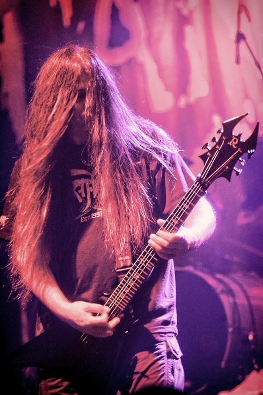 Cannibal Corpse - koncert: Cannibal Corpse ('Full Of Hate 2012'), Praga 'KC Vltavska' 23.02.2012