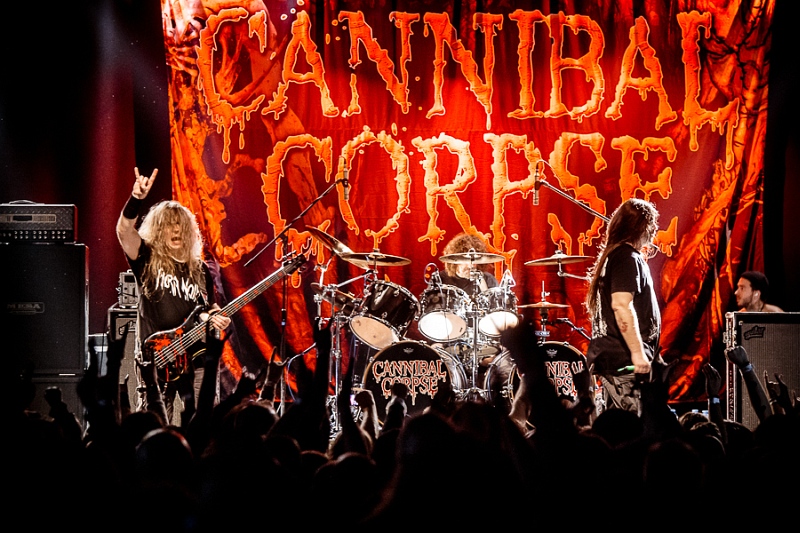 Cannibal Corpse - koncert: Cannibal Corpse, Warszawa 'Progresja Music Zone' 17.11.2014