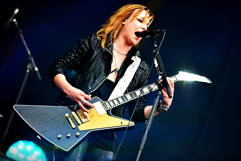 Halestorm - koncert: Halestorm ('Hellfest 2016'), Clisson 17.06.2016