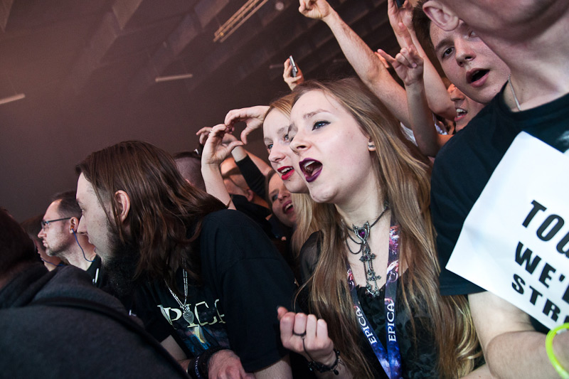 Epica - koncert: Epica, Warszawa 'Progresja Music Zone' 24.01.2017