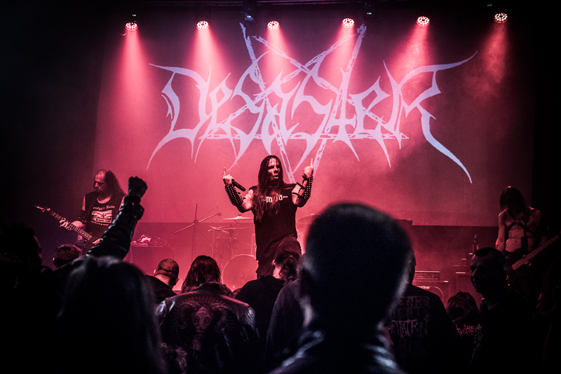 Desaster - koncert: Desaster ('No Reason to Live'), Łódź 'Magnetofon' 5.10.2019