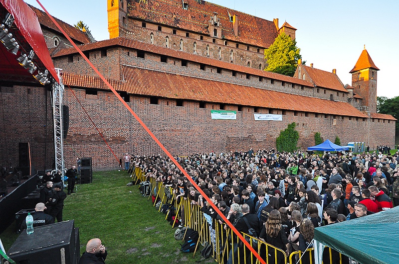 Turbo - koncert: Turbo ('Coat Of Arms Malbork Feast 2010'), Malbork 'Zamek Krzyżacki' 4.06.2010