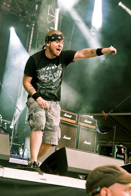 Hatebreed - koncert: Hatebreed ('Brutal Assault 2012'), Jaromer 10.08.2012