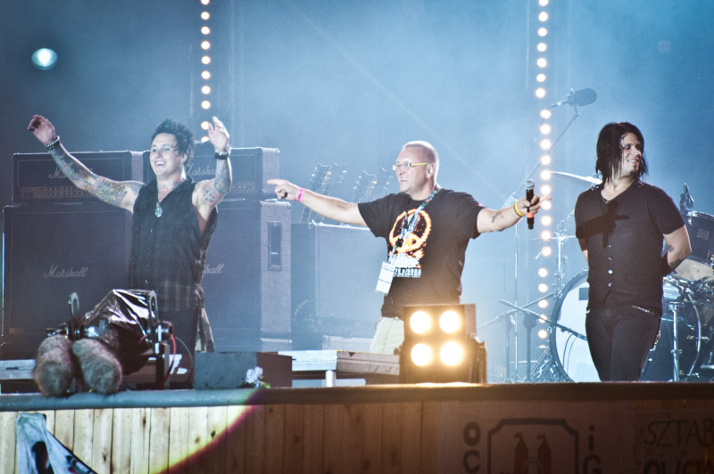 Papa Roach - koncert: Papa Roach ('Przystanek Woodstock 2010'), Kostrzyn nad Odrą 30.07.2010