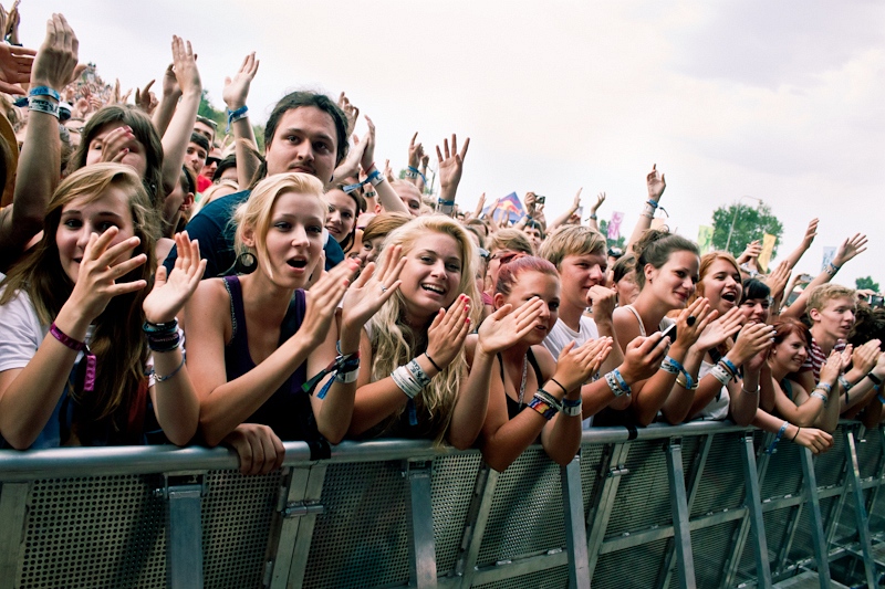 The Kooks - koncert: The Kooks ('Rock For People 2012'), Hradec Kralove 5.07.2012