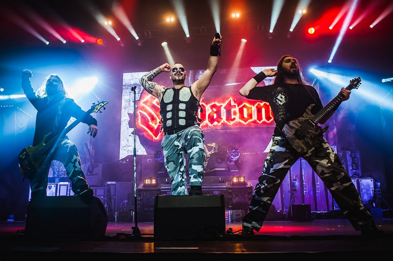 Sabaton - koncert: Sabaton, Sopot 'Ergo Arena' 27.02.2017