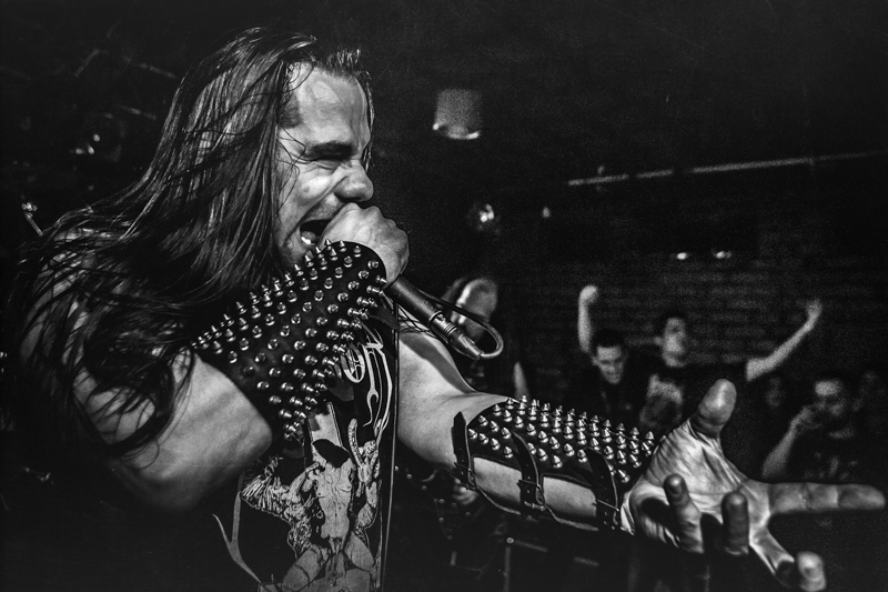 Desaster - koncert: Desaster ('Black Silesia Festival'), Gliwice 'Mrowisko' 1.04.2017