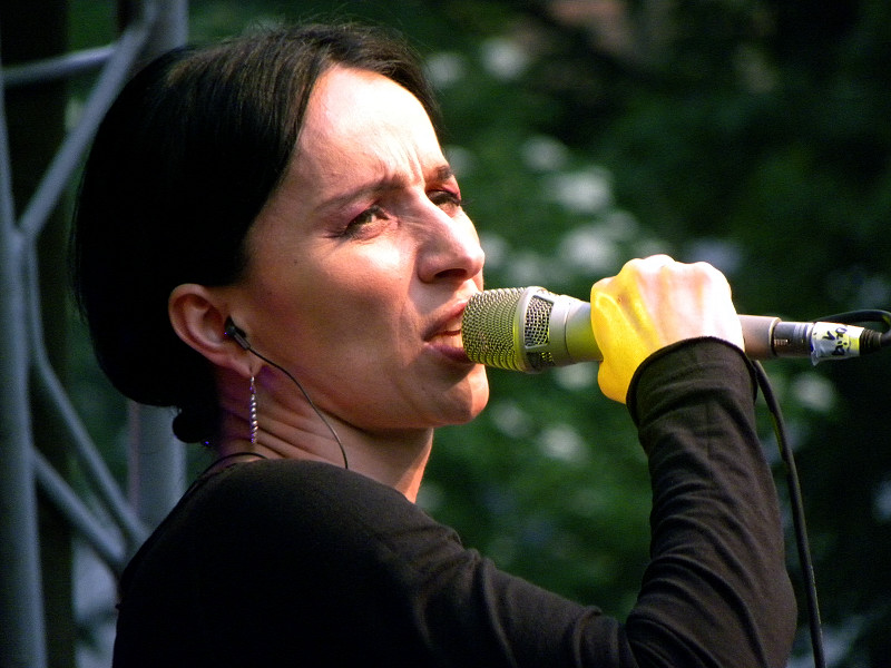 Renata Przemyk - koncert: Renata Przemyk, Wrocław 'Letnia Scena Światowida' 18.06.2010