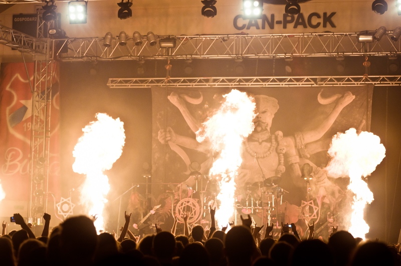 Behemoth - koncert: Behemoth, Kraków 'Hala Wisły' 21.01.2012