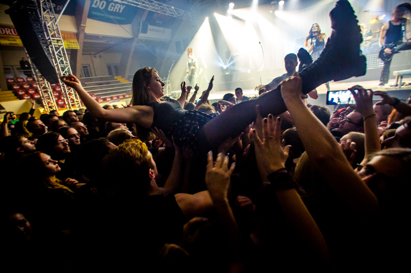 Epica - koncert: Epica, Kraków 'Hala Wisły' 31.10.2015