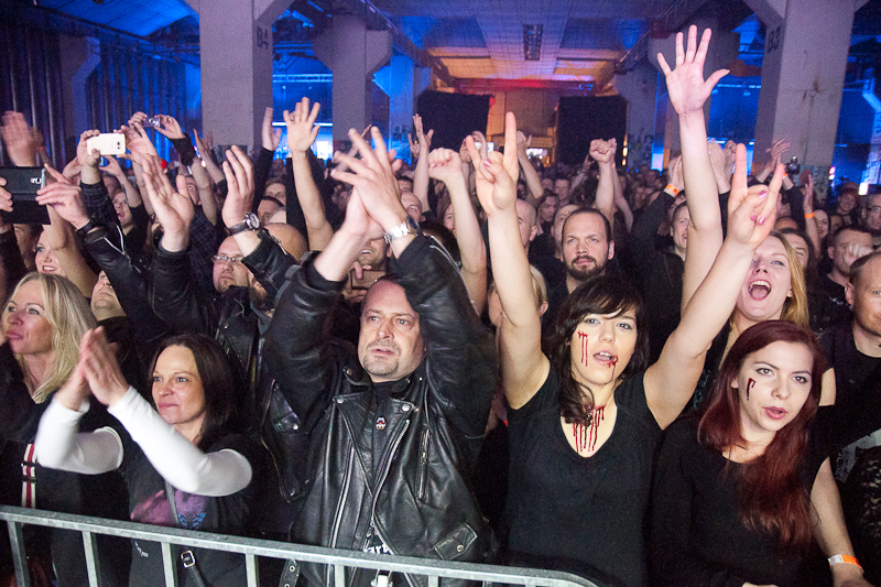 Moonspell - koncert: Moonspell, Gdańsk 'B90' 31.10.2015