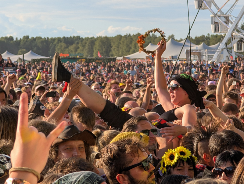 Hunter - koncert: Hunter ('Pol'and'Rock Festival'), Broczyno 2.08.2025