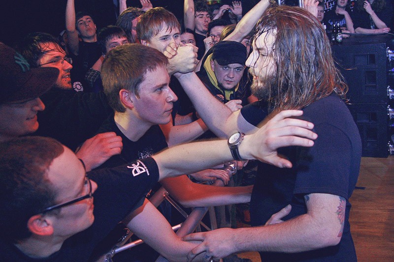 koncert: The Black Dahlia Murder, Cephalic Carnage - zdjęcia fanów, Wrocław 'Firlej' 28.01.2009