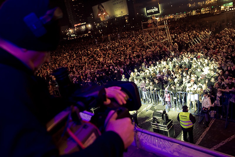 koncert: XIX Final WOŚP (część 2), Warszawa 'Plac Defilad' 9.01.2011