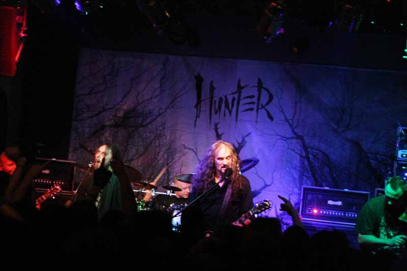 Hunter - koncert: Hunter, Access Denied, Poznań 'Blue Note' 3.11.2011