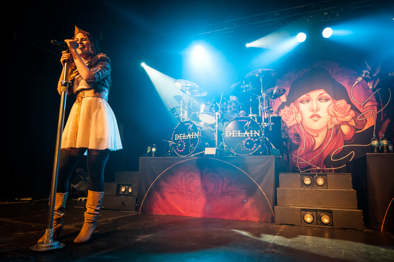 Delain - koncert: Delain, Warszawa 'Progresja' 28.04.2012