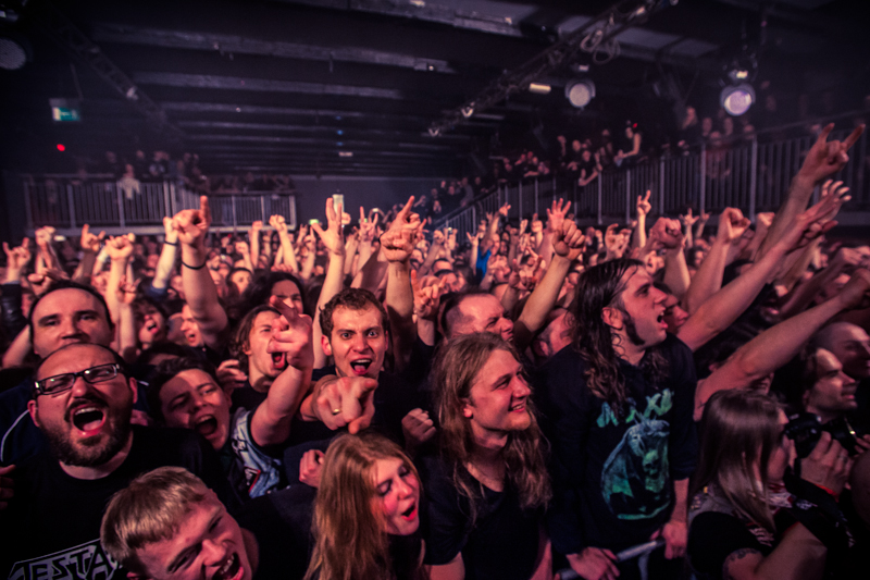 Overkill - koncert: Overkill, Katowice 'Mega Club' 14.03.2015