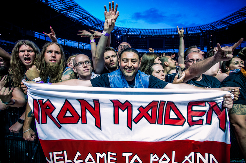 Iron Maiden - koncert: Iron Maiden, Wrocław 'Stadion Miejski' 3.07.2016