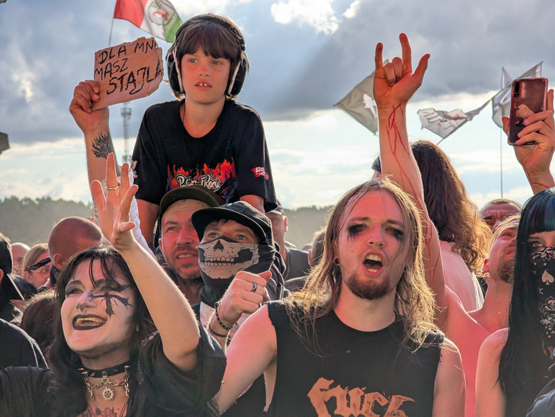Hunter - koncert: Hunter ('Pol'and'Rock Festival'), Broczyno 2.08.2025