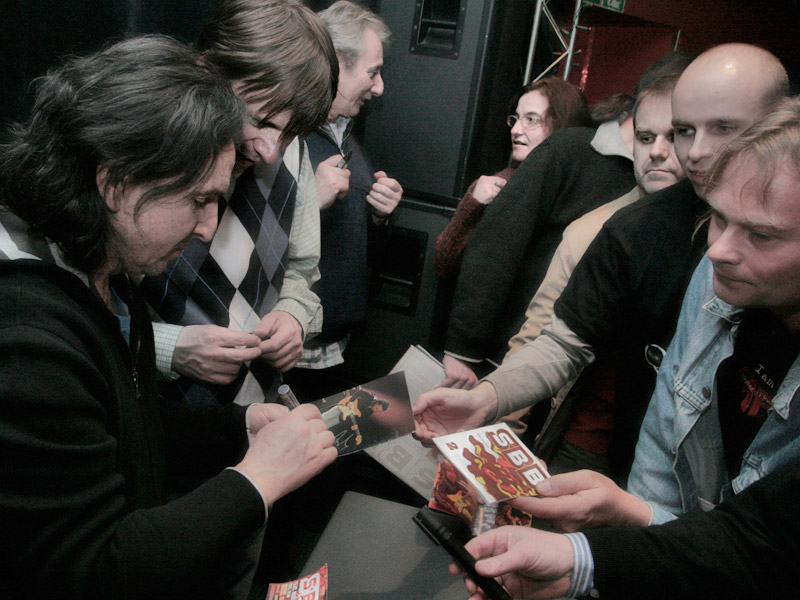 koncert: SBB (podpisywanie płyt), Wrocław 13.02.2009