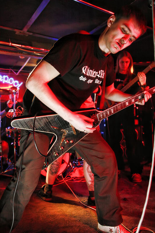 Clinica Muerte - koncert: Clinica Muerte, Wrocław 'Liverpool' 6.02.2010