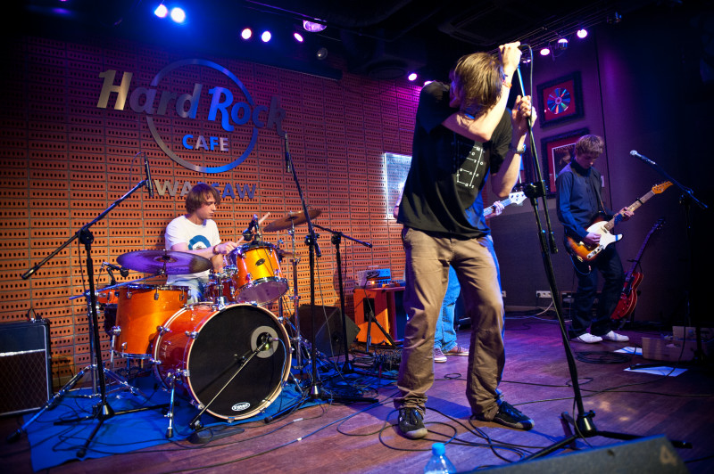 The Rooads - koncert: The Rooads ('Pepsi Rocks!'), Warszawa 'Hard Rock Cafe' 15.06.2010