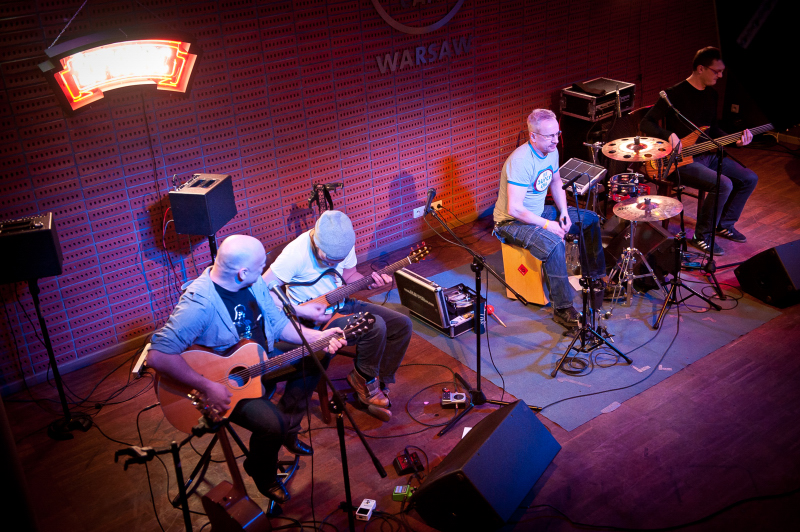 Maciej Balcar i Nie-bo - koncert: Maciej Balcar & Nie-Bo ('Granie na żywo'), Warszawa 'Hard Rock Cafe' 6.02.2012