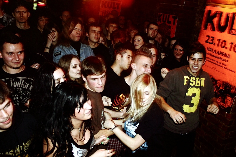 Black From The Pit - koncert: Black From The Pit, Katowice 'Kultowa' 18.02.2012