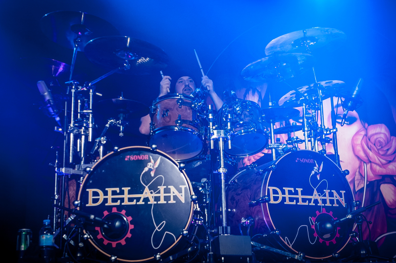 Delain - koncert: Delain, Warszawa 'Progresja' 28.04.2012