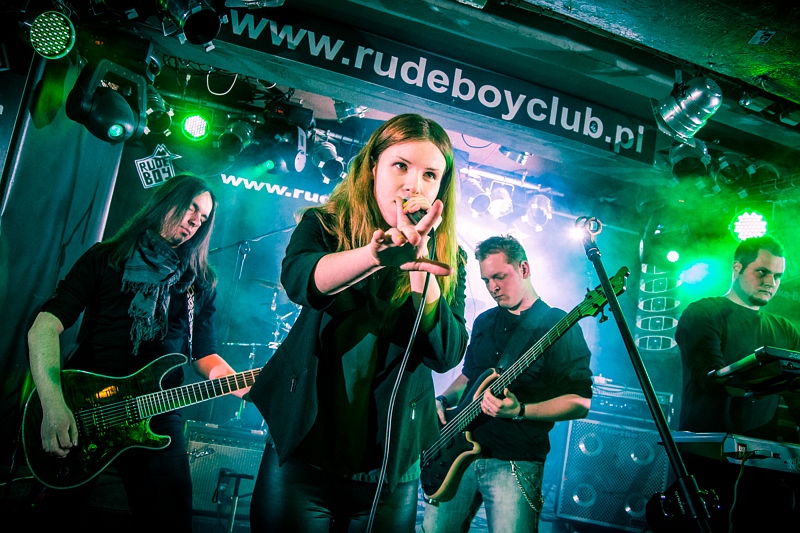 As Night Falls - koncert: As Night Falls, Bielsko-Biała 'Rude Boy Club' 3.04.2014