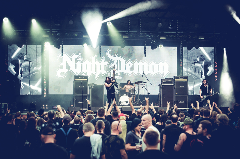 Night Demon - koncert: Night Demon ('Summer Dying Loud'), Aleksandrów Łódzki 9.09.2022