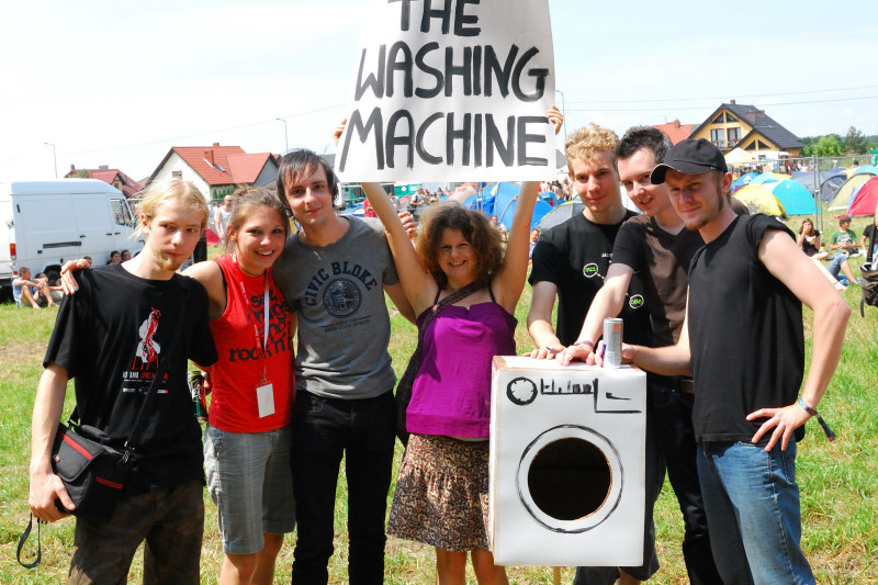 Washing Machine - koncert: Konkurs Młodych Zespołów (Jarocin Festiwal 2009), Jarocin 18.07.2009
