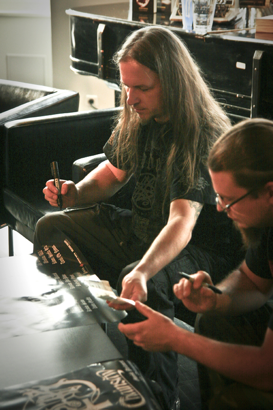 Vader - koncert: Vader (spotkanie z fanami), Wrocław 'EMPiK' 7.09.2009